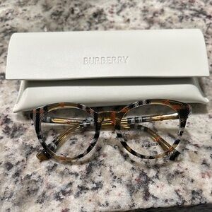 Burberry Tortoise Shell Glasses with Case